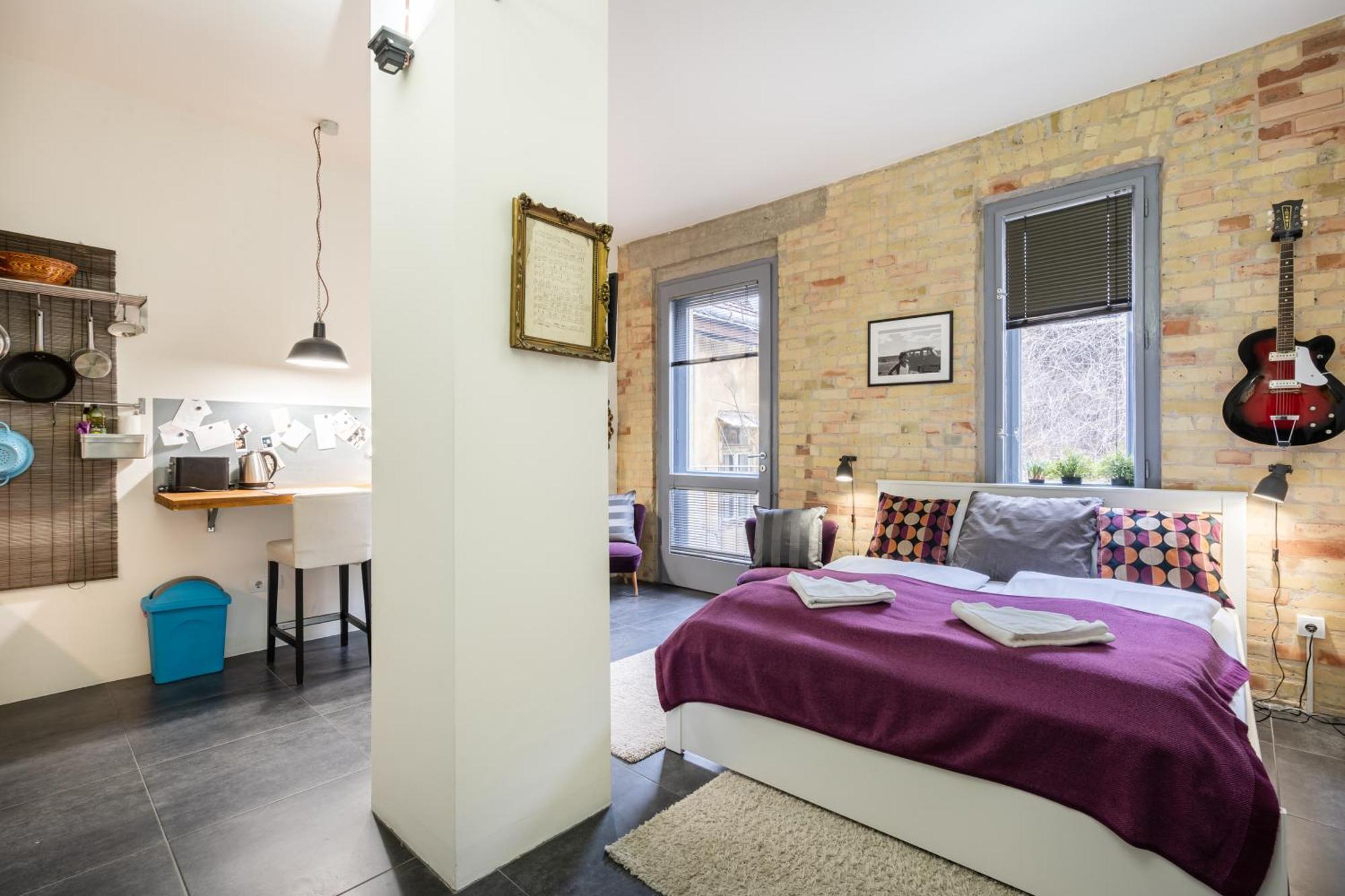 Ferienwohnung Paulay Deluxe Studio Budapest Exterior foto